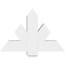 Ekena Millwork Kennewick Architectural Grade PVC Gable Bracket, 36"W x 24"H x 6"D x 6"F, 16/12 Pitch GBP036X24X0606KEN00 - alternate 4